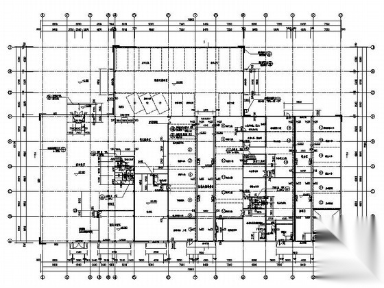 某知名汽车品牌一级网点B级店建筑施工图（纵置展厅、侧...施工图下载【ID:160720160】