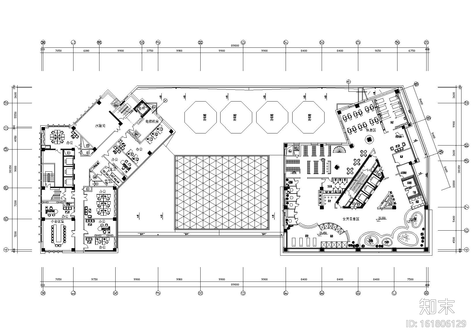 [辽宁]大連凱賓斯基大酒店部分工程施工图cad施工图下载【ID:161806129】