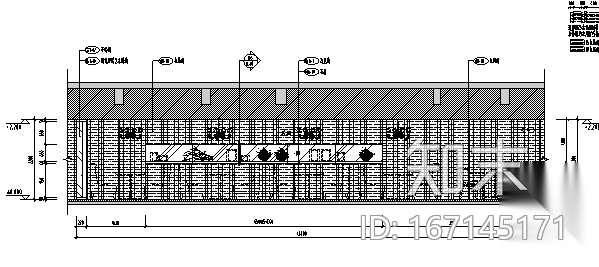 [宜兴]现代风格艺术茶餐厅设计施工图(含效果图)cad施工图下载【ID:167145171】