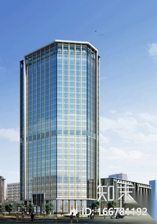 [成都]科技感十足国际5A甲级现代标准写字楼室内装修施工...cad施工图下载【ID:166781192】