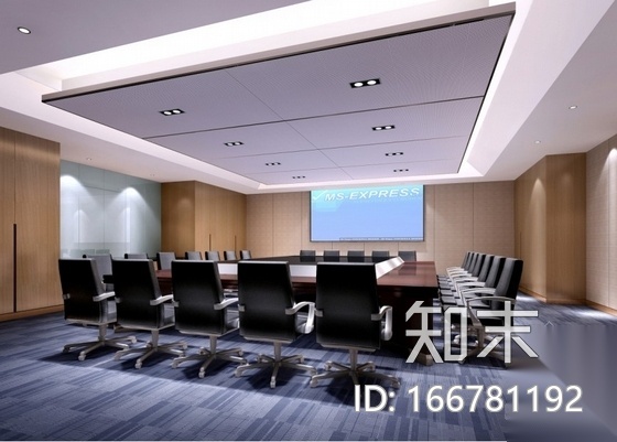 [成都]科技感十足国际5A甲级现代标准写字楼室内装修施工...cad施工图下载【ID:166781192】