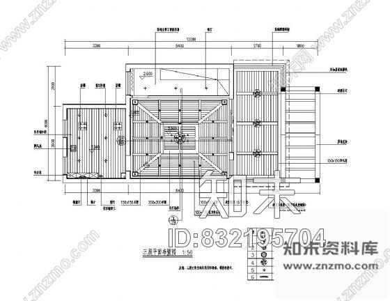 图块/节点主卧吊顶剖面图施工图下载【ID:832195704】