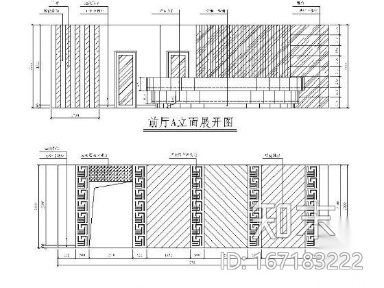 [永州]某KTV装修图(含效果)cad施工图下载【ID:167183222】