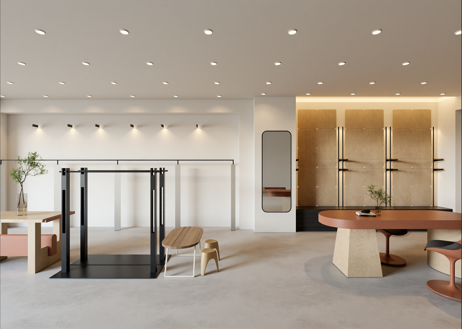 现代家具展厅3D模型下载【ID:1214755584】