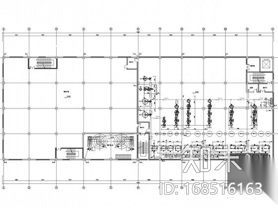 [湖南]制药厂建筑群给排水工艺施工图cad施工图下载【ID:168516163】