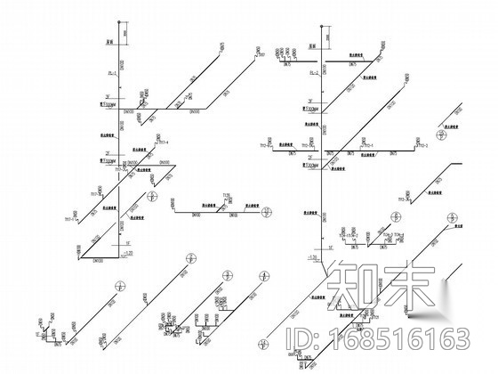 [湖南]制药厂建筑群给排水工艺施工图cad施工图下载【ID:168516163】