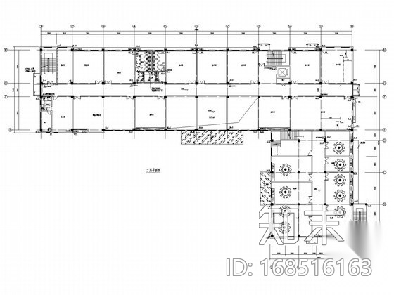 [湖南]制药厂建筑群给排水工艺施工图cad施工图下载【ID:168516163】