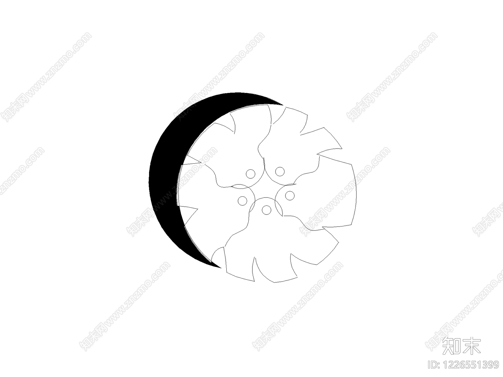 园林绿化施工图纸cad施工图下载【ID:1226551399】
