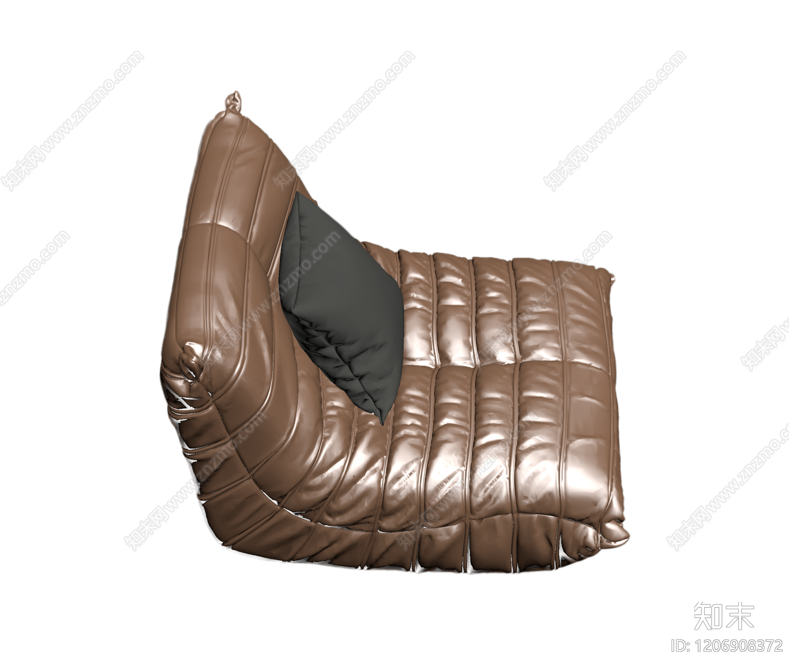 绗缝造型沙发3D模型下载【ID:1206908372】