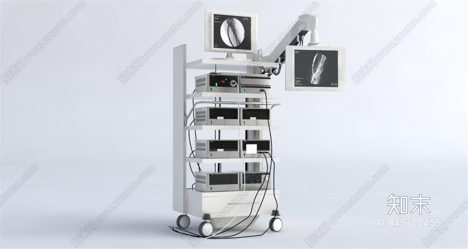 现代医院医疗设备3D模型下载【ID:845788455】