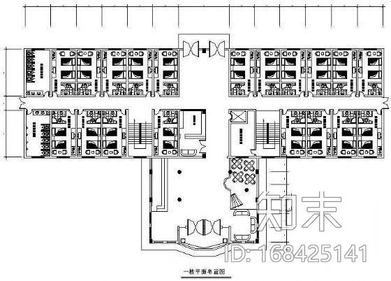 某酒店客房改造装修图施工图下载【ID:168425141】