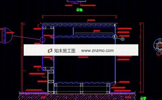 收银台节点大样图cad施工图下载【ID:36942964】