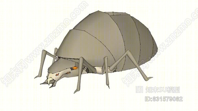 贝壳虫SU模型下载【ID:831579082】