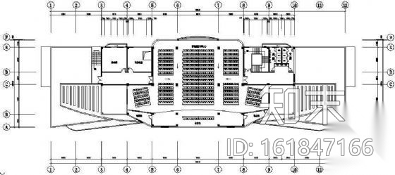 某六层办公楼装修图cad施工图下载【ID:161847166】