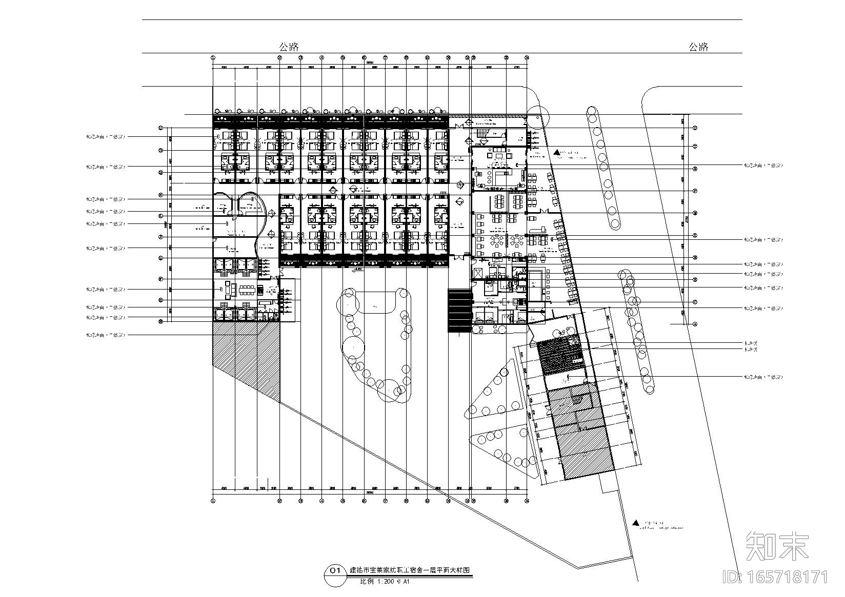 ​[浙江]建德骑行公社旅馆效果图室内&建筑&水电暖施工施工图下载【ID:165718171】