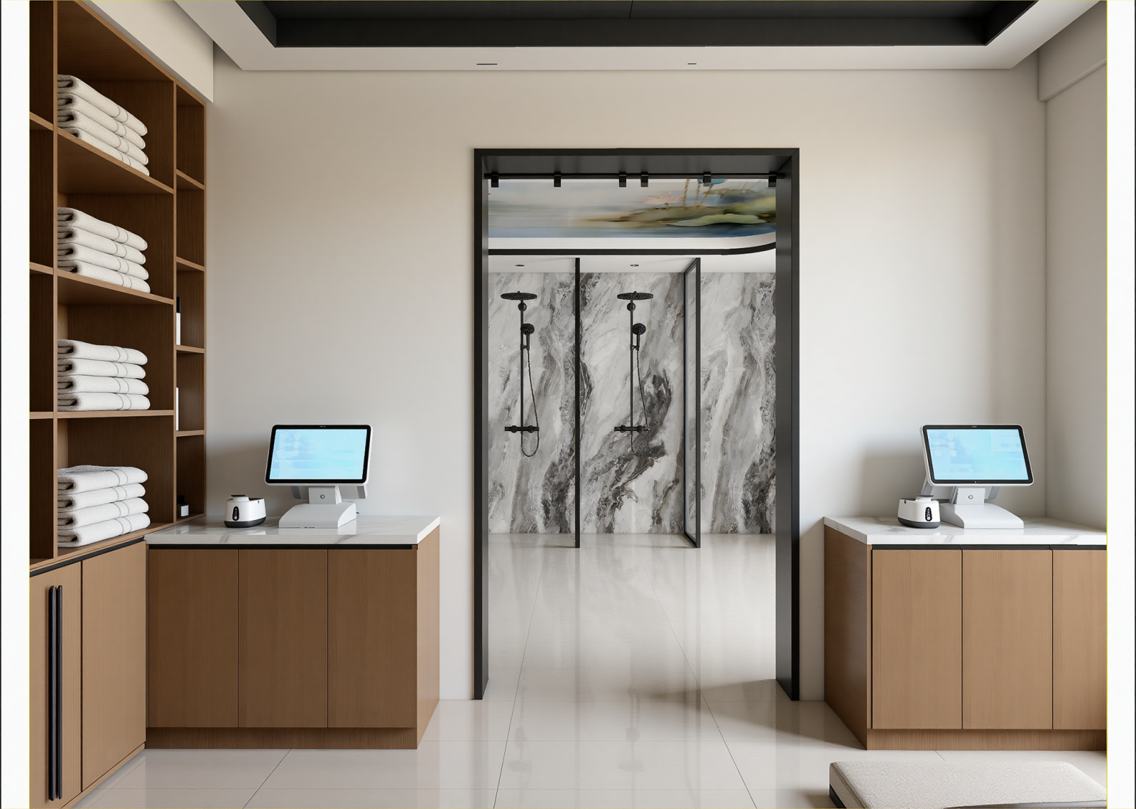 现代卫浴展厅3D模型下载【ID:1215196845】