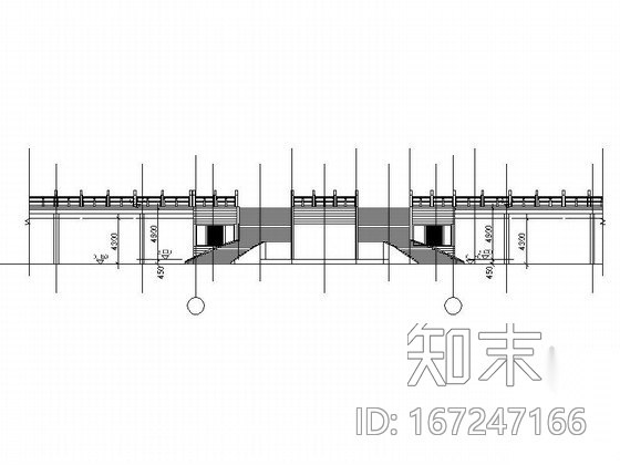 [仿古建]海盐某商业中心二层表演舞台建筑方案图施工图下载【ID:167247166】