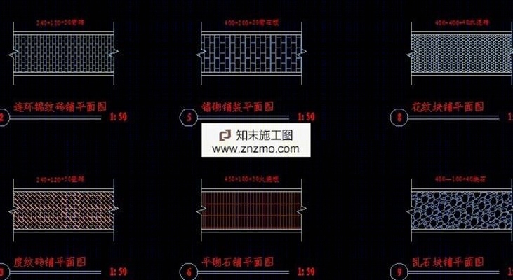 古典景墙大样详图施工图下载【ID:36947664】