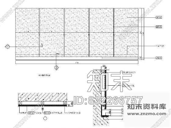 视听室软包详图施工图下载【ID:832266757】