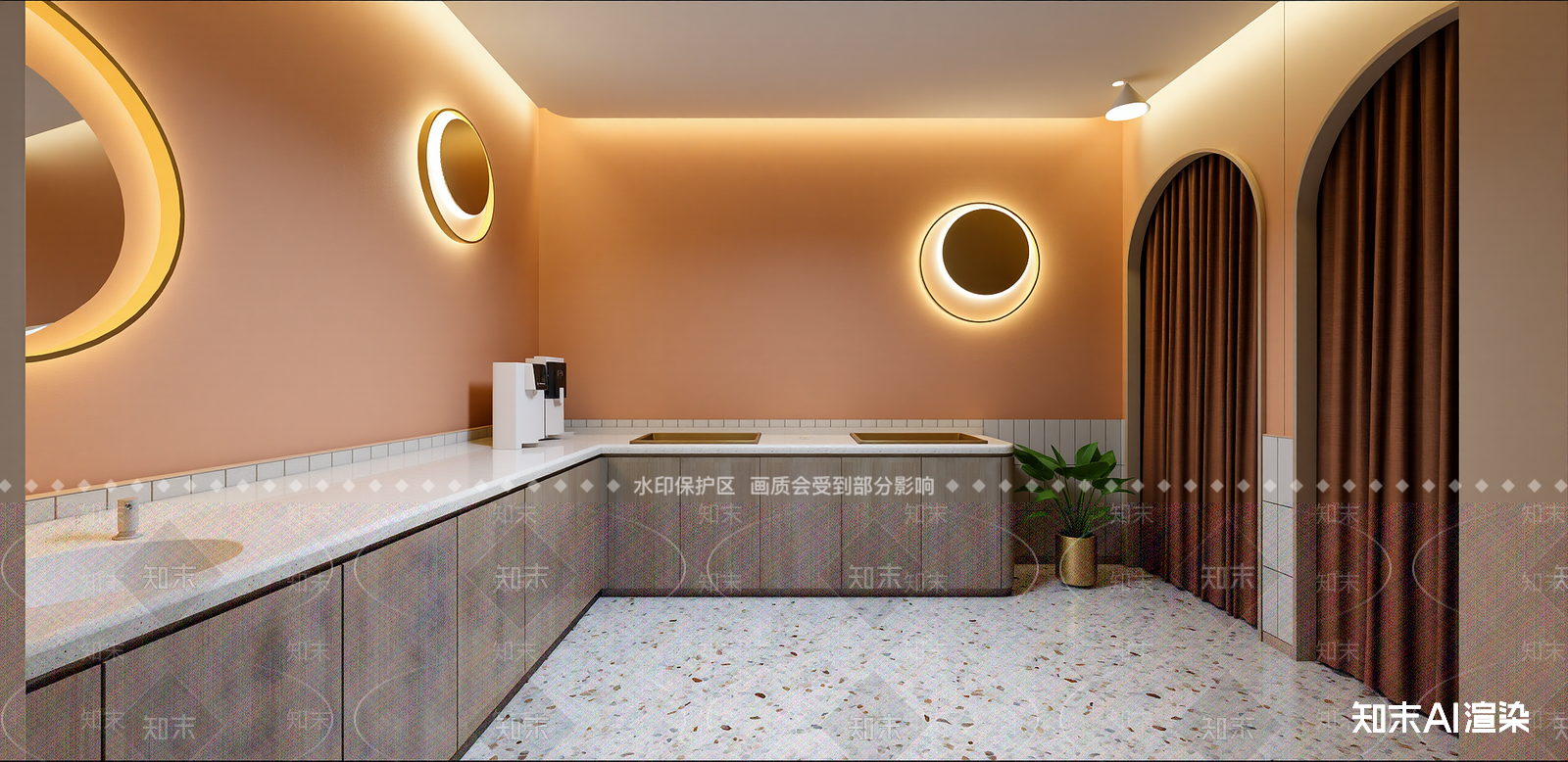 现代茶水间SU模型下载【ID:1215212585】