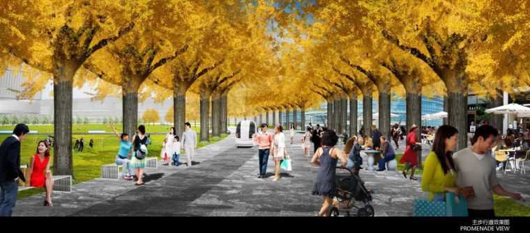 [上海]南站绿轴项目景观方案设计（露天广场，滑板广场，...cad施工图下载【ID:161013137】