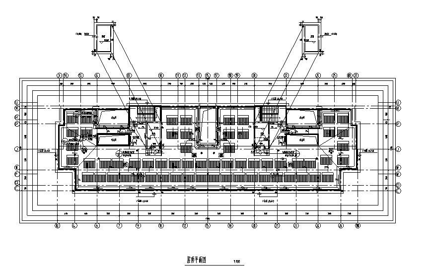 [广东]锦园华庭高层居住小区住宅楼及节点大样施工图（C...施工图下载【ID:149583189】