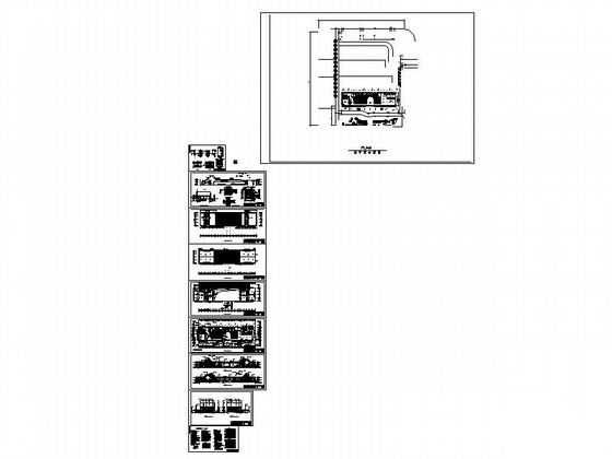 [四川]某汽车站建筑施工图cad施工图下载【ID:164869145】