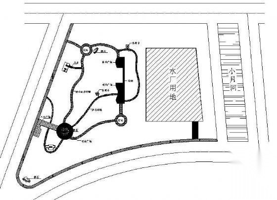 某街三角地景观设计全套施工图施工图下载【ID:161061131】