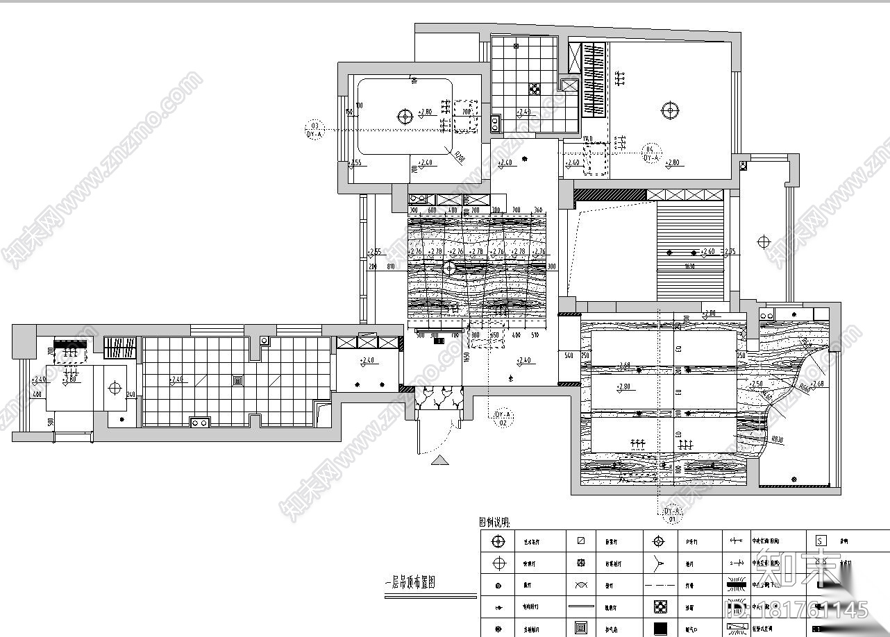公园道阁楼完整室内施工图设计施工图下载【ID:181761145】