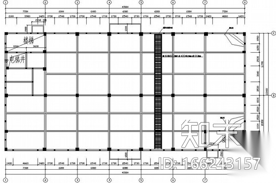 屋面现浇板、梁裂缝加固结构施工图cad施工图下载【ID:166243157】