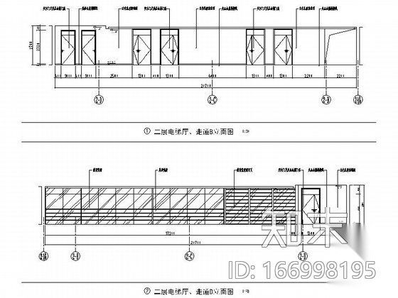 [江苏]省级产品质量检验事业单位现代检验楼装修施工图（...cad施工图下载【ID:166998195】