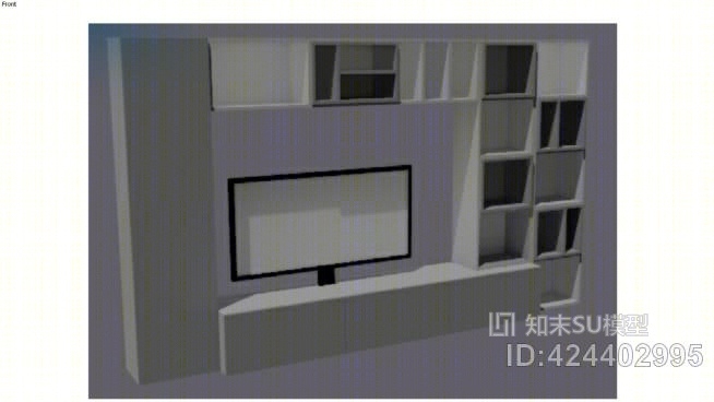 客厅SU模型下载【ID:424402995】