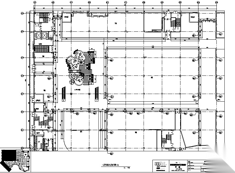 [江苏]弘阳商业购物商场中心空间设计施工图（附效果图）cad施工图下载【ID:160416107】