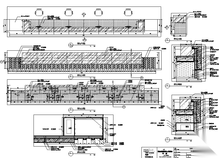 [江苏]弘阳商业购物商场中心空间设计施工图（附效果图）cad施工图下载【ID:160416107】