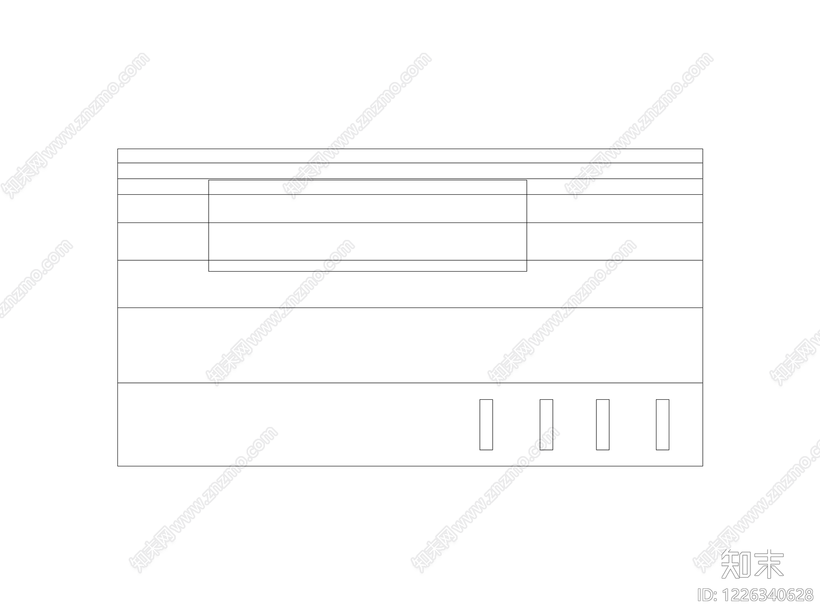现代柜子CAD图纸