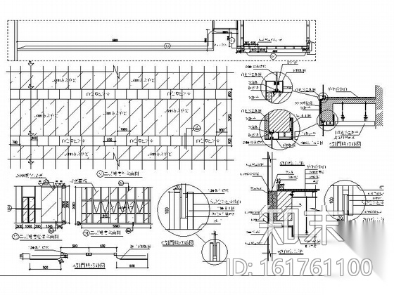 [重庆]开发公司现代风格办公楼室内装修设计改造施工图cad施工图下载【ID:161761100】