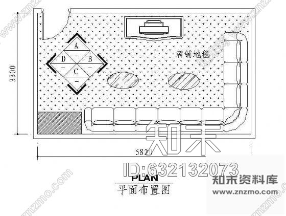 施工图ktv包房装饰装修图cad施工图下载【ID:632132073】