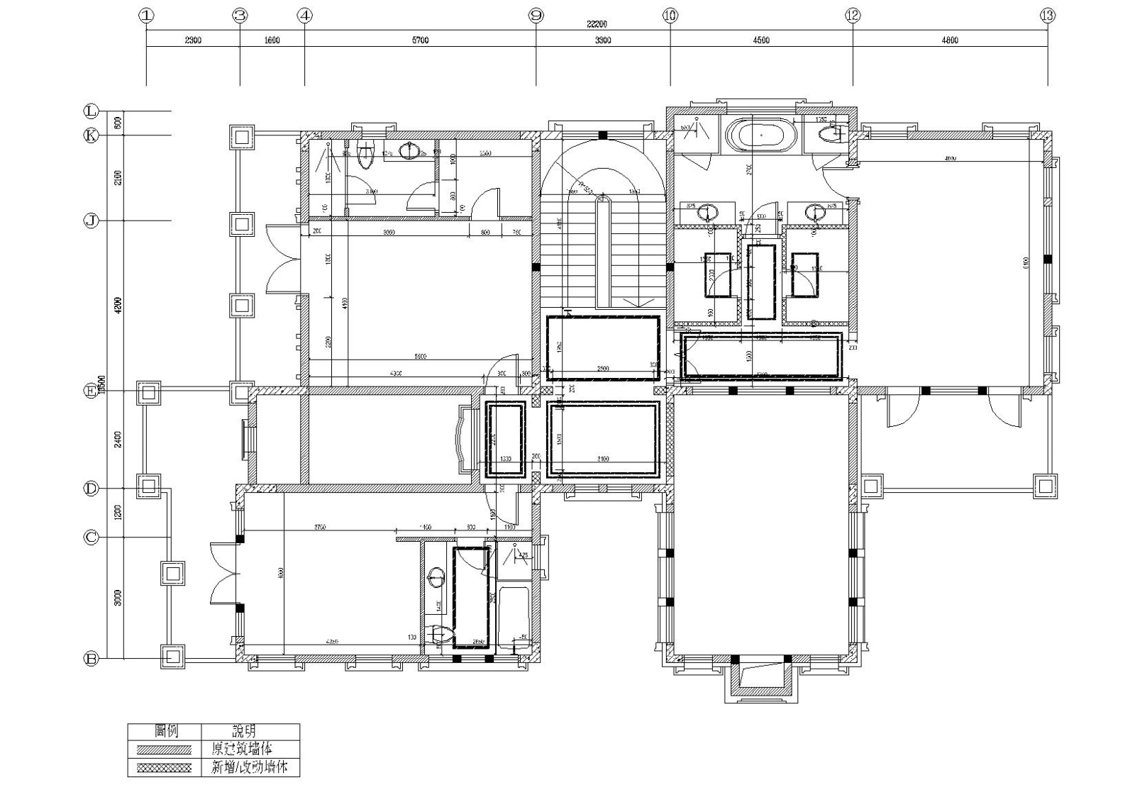 [重庆]​红鼎别墅样板房C1C3施工图+效果图cad施工图下载【ID:160386148】