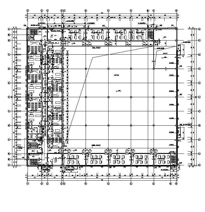 [安徽]多动能多栋楼综合性高层小学施工图（16年全专业...cad施工图下载【ID:151544100】