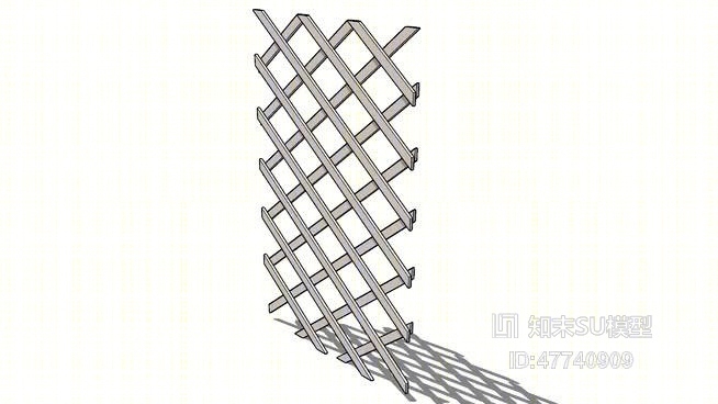 展示架SU模型下载【ID:47740909】