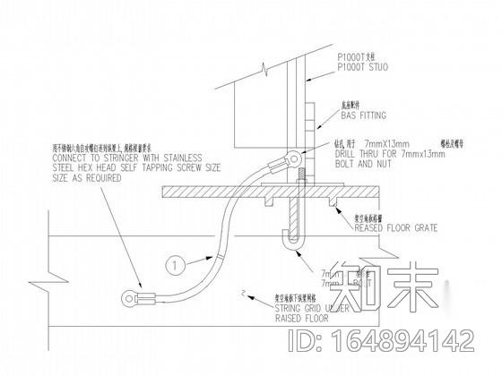 建筑电气施工常用节点详图汇总（桥架、线管、机电设备）cad施工图下载【ID:164894142】