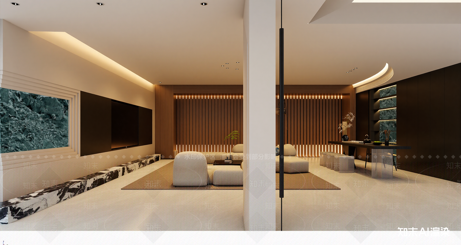 现代客餐厅3D模型下载【ID:1221539066】