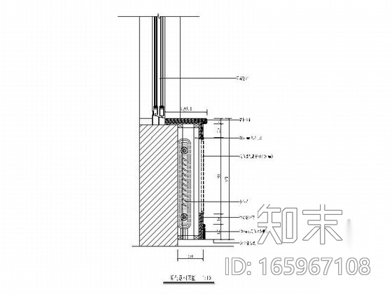 窗台板cad施工图下载【ID:165967108】