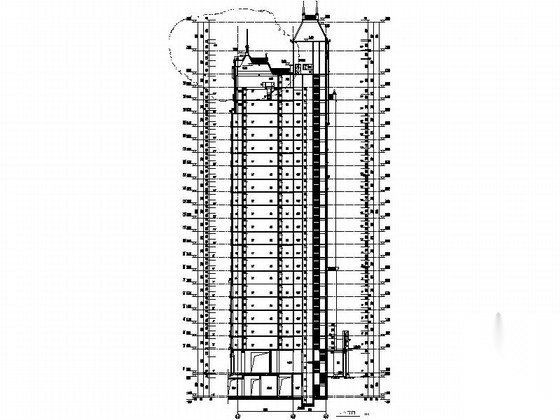 [安徽]某欧式小区规划及单体住宅楼施工图（知名设计院）施工图下载【ID:166326132】