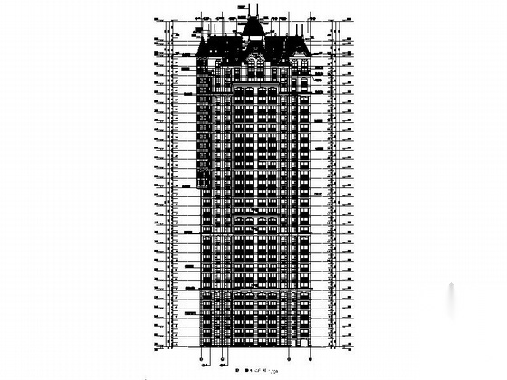 [安徽]某欧式小区规划及单体住宅楼施工图（知名设计院）施工图下载【ID:166326132】