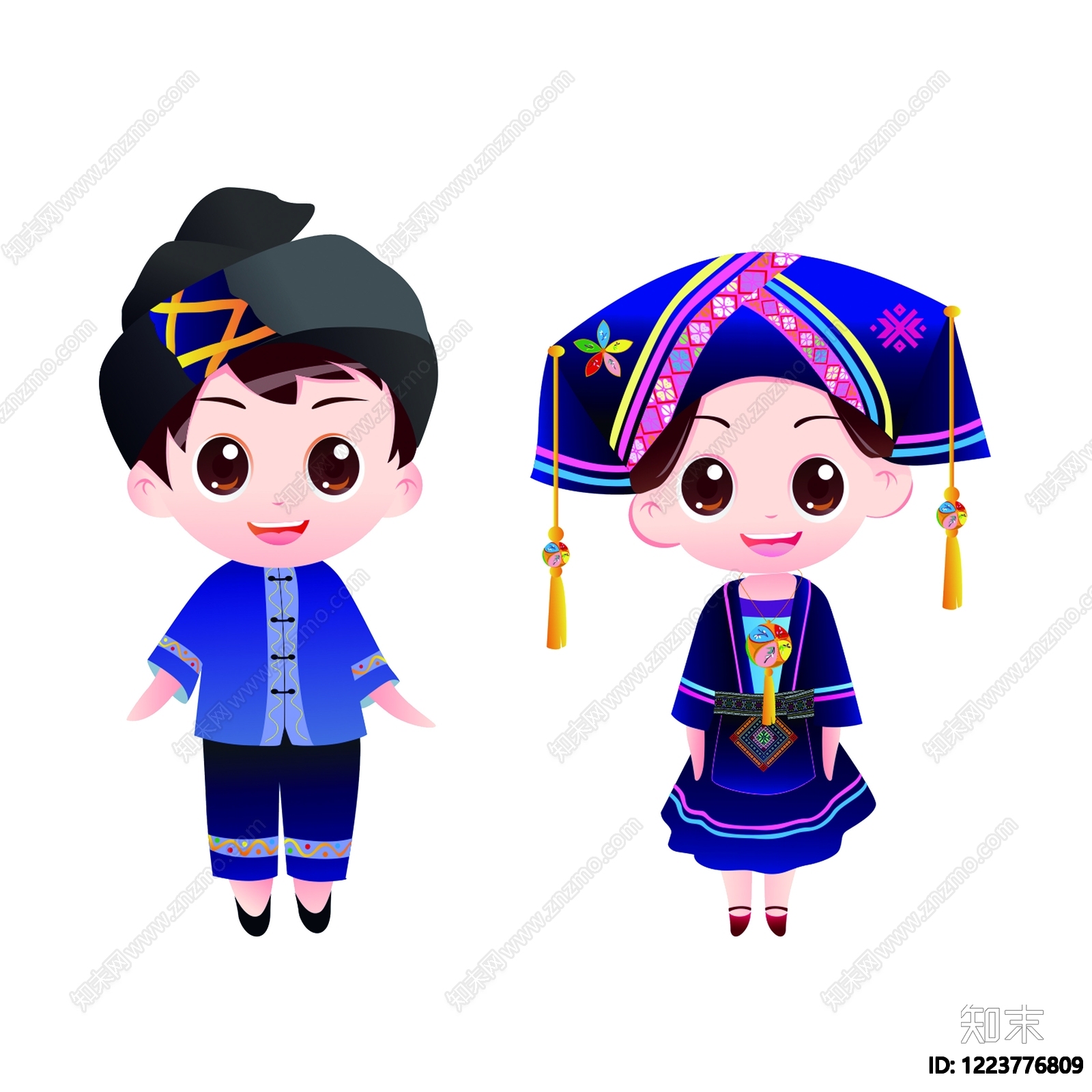 民族图案贴图下载【ID:1223776809】