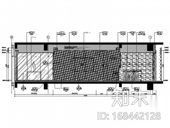 [南京]高档四星级酒店标准房室内装修施工图cad施工图下载【ID:168442128】