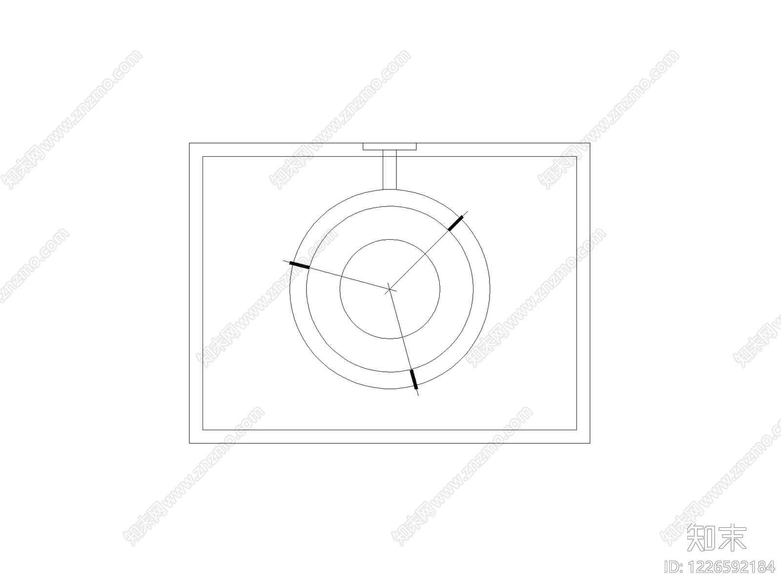 桌子cad施工图下载【ID:1226592184】