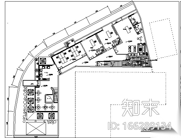 [浙江]现代风格奥迪办公室空间设计施工图（附效果图）施工图下载【ID:166289134】