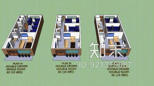 青年家庭寄宿计划ASU模型下载【ID:921379087】